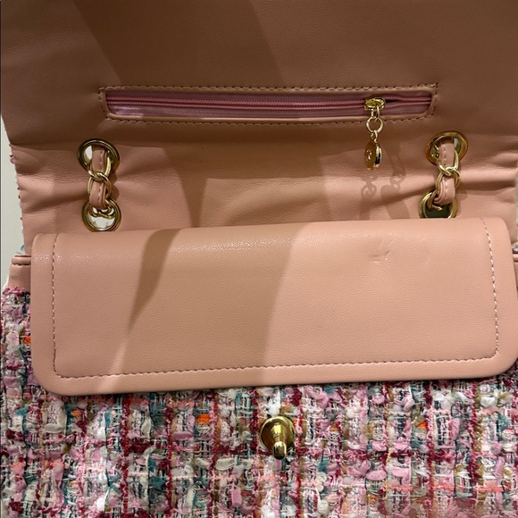 Designer inspired tweed bag - Picture 4 of 7